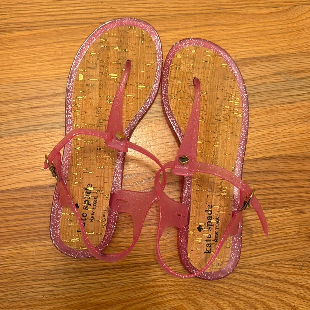 Kate spade jelly sandals